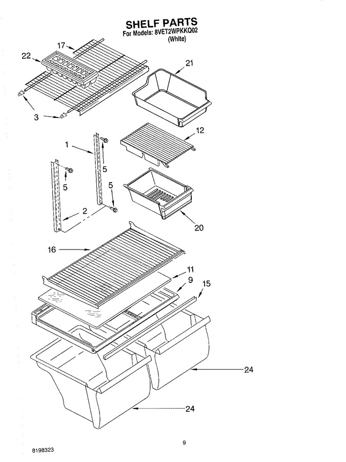 Diagram for 8VET2WPKKQ02