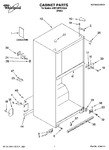 Diagram for 01 - Cabinet Parts