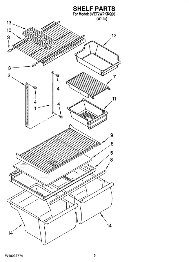 Diagram for 8VET2WPKKQ06