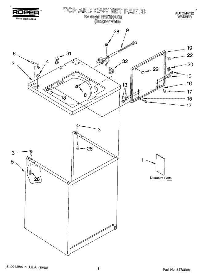 Diagram for 95LEGB5