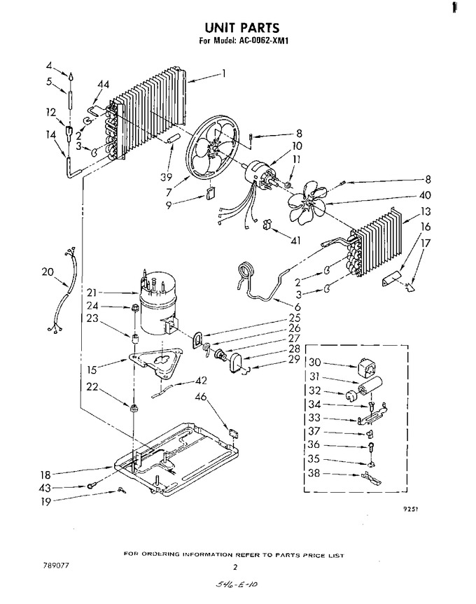 Diagram for AC0062XM1