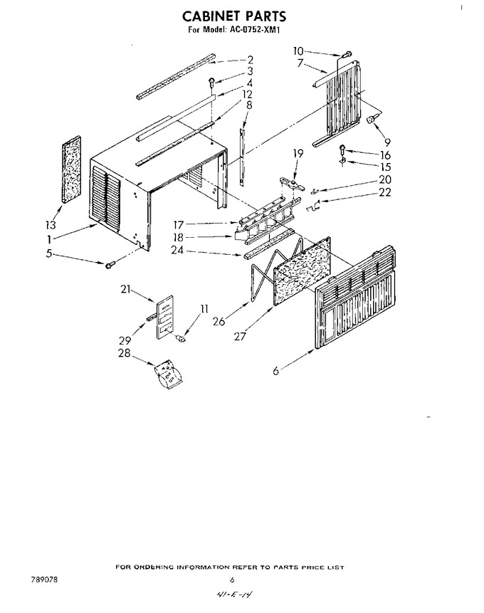 Diagram for AC0752XM1