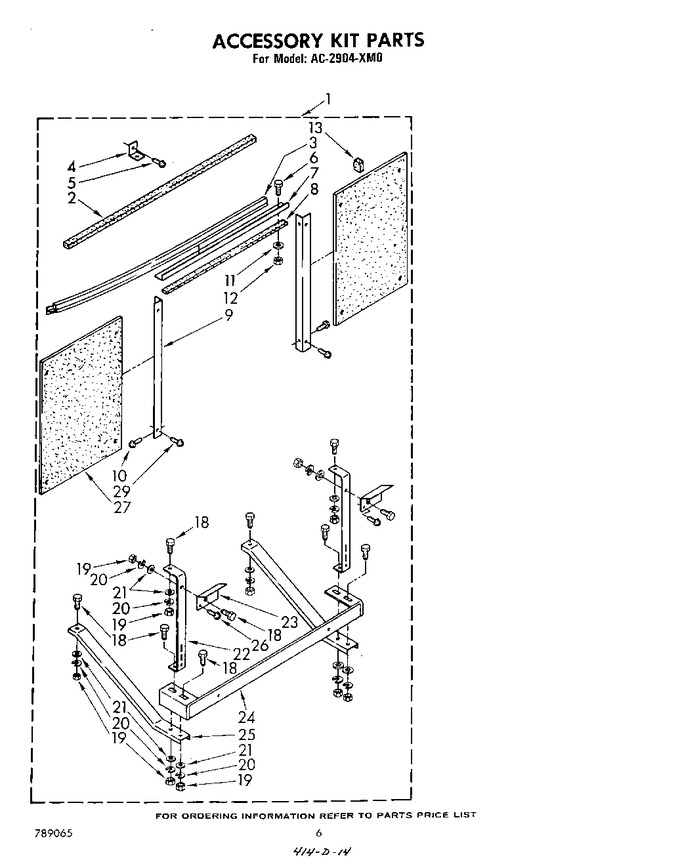 Diagram for AC2904XM0