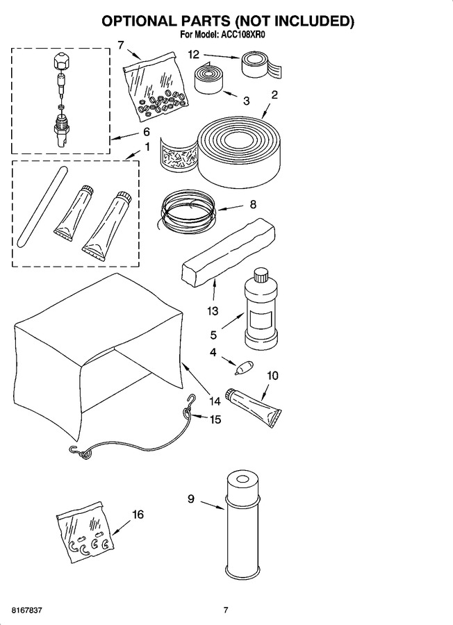 Diagram for ACC108XR0