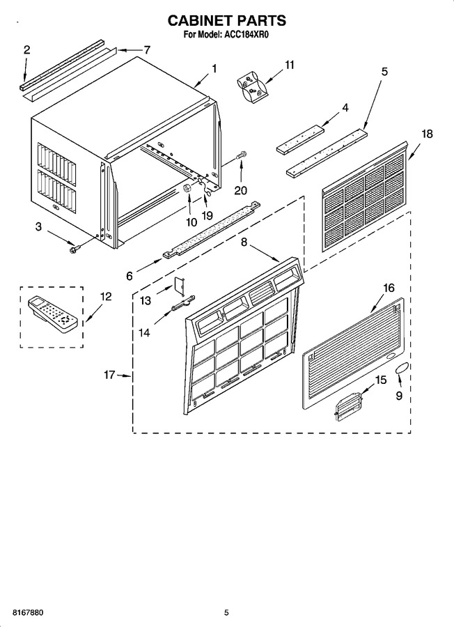 Diagram for ACC184XR0