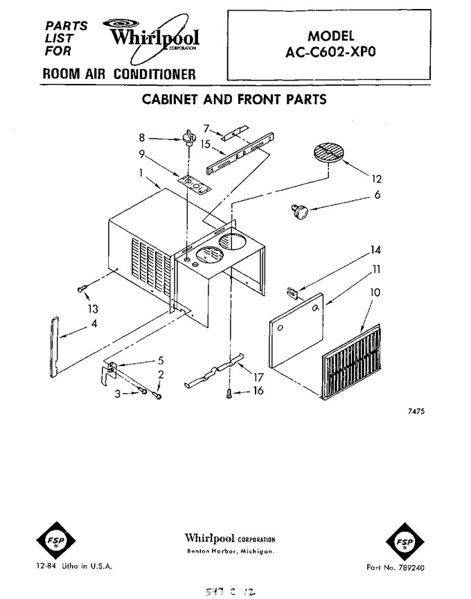 Diagram for ACC602XP0