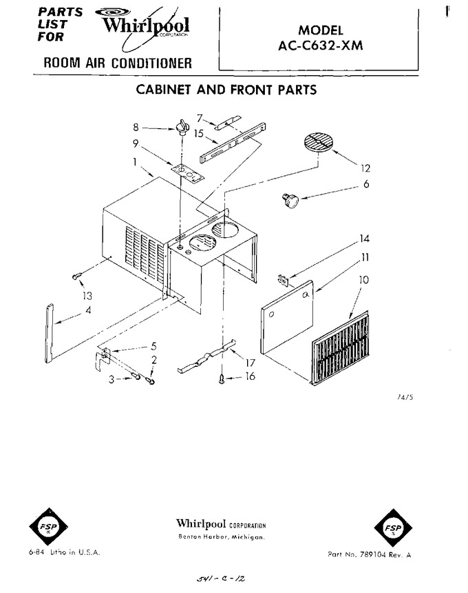 Diagram for ACC632XM