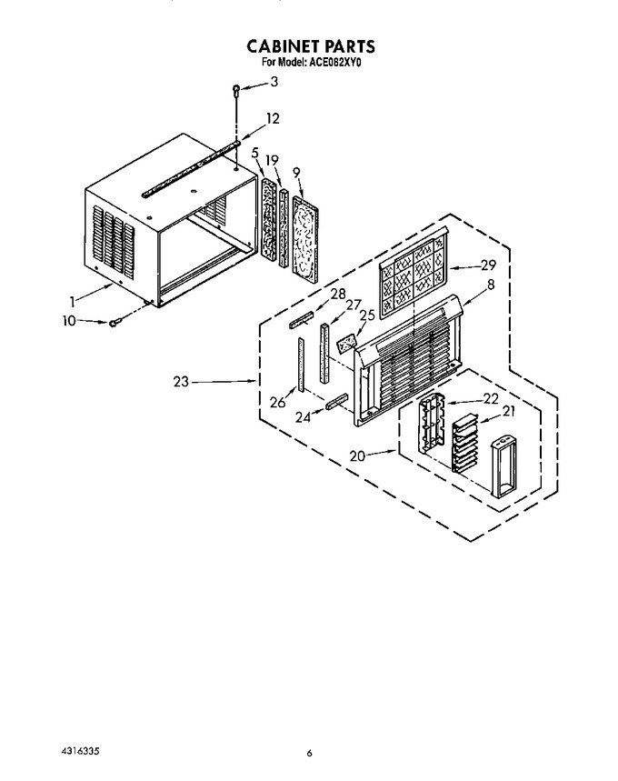Diagram for ACE082XY0