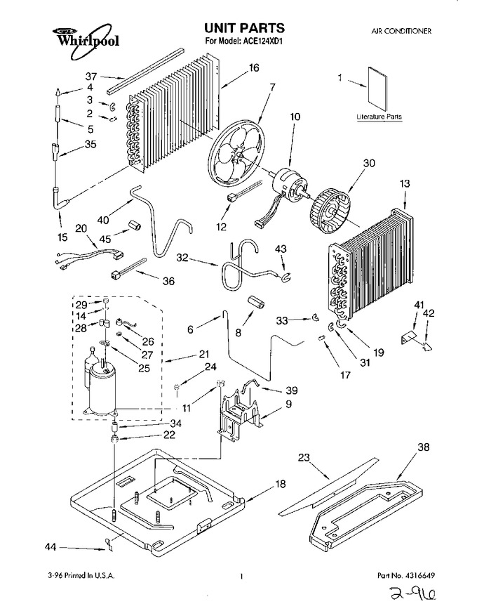 Diagram for ACE124XD1