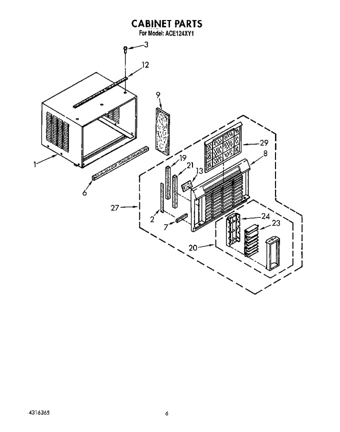 Diagram for ACE124XY1