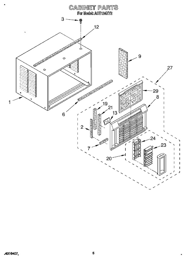 Diagram for ACE124XY2