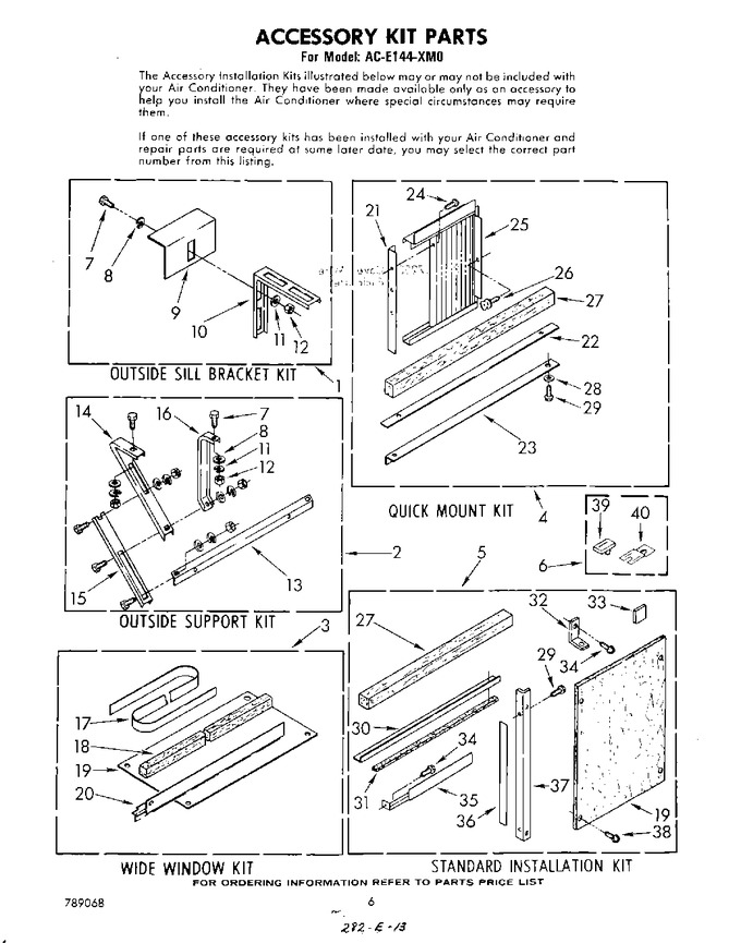 Diagram for ACE144XM0
