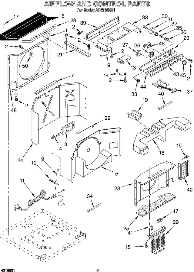 Diagram for ACE184XD1
