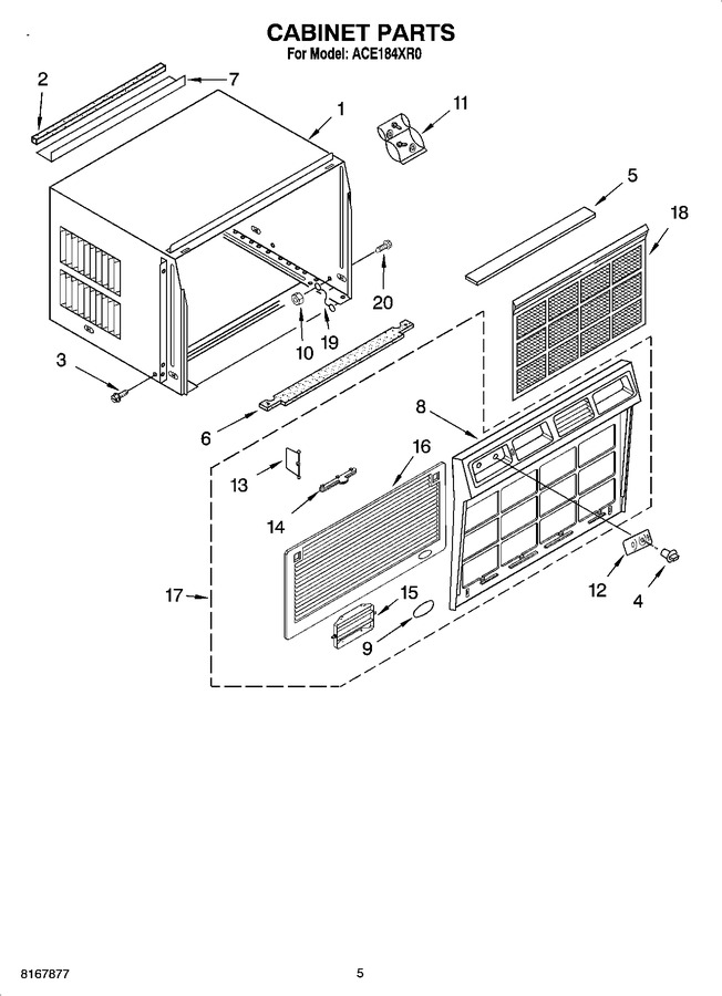 Diagram for ACE184XR0