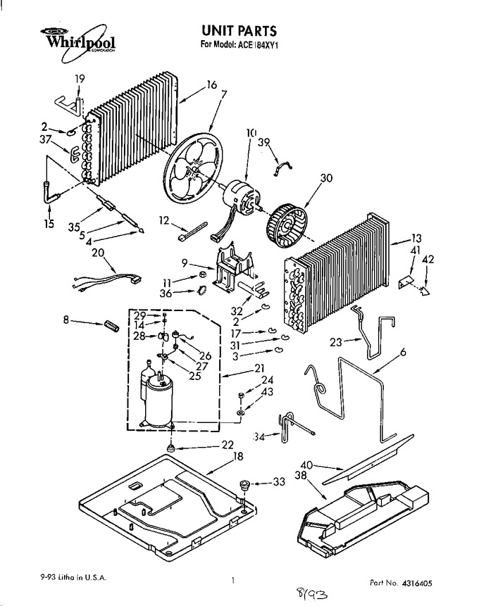 Diagram for ACE184XY1
