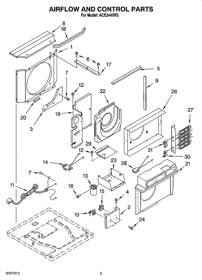 Diagram for ACE244XR3