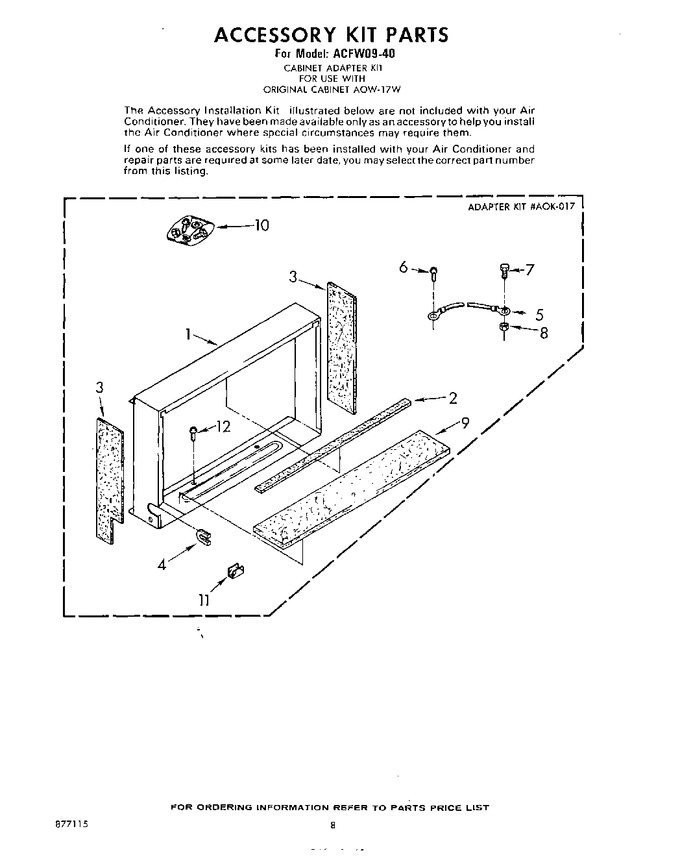 Diagram for ACFW0940