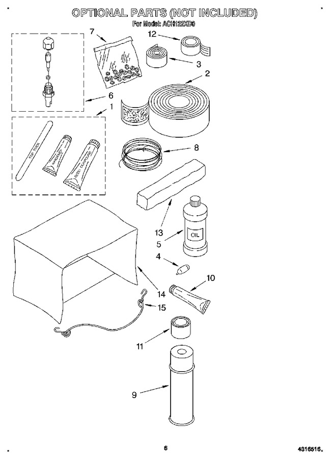 Diagram for ACH122XD0