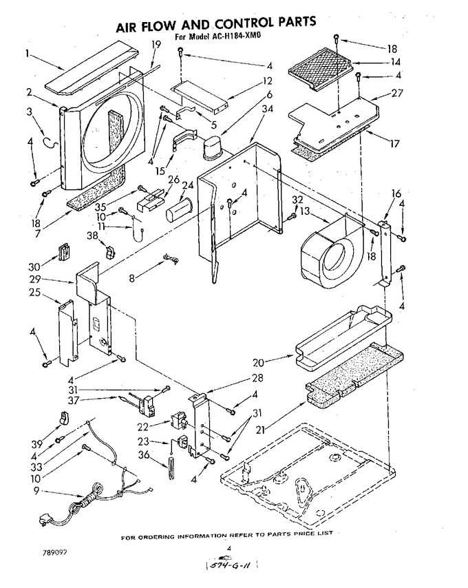 Diagram for ACH184XM0