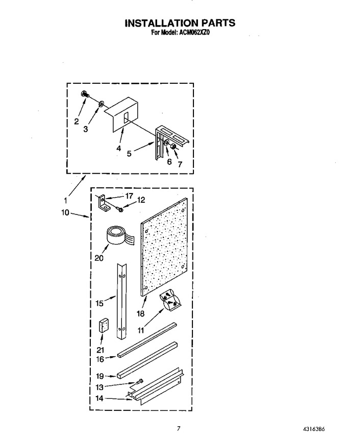 Diagram for ACM062XZ0