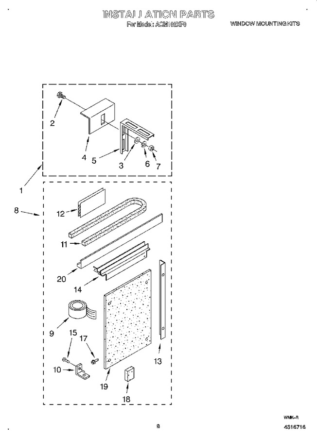 Diagram for ACM102XF0