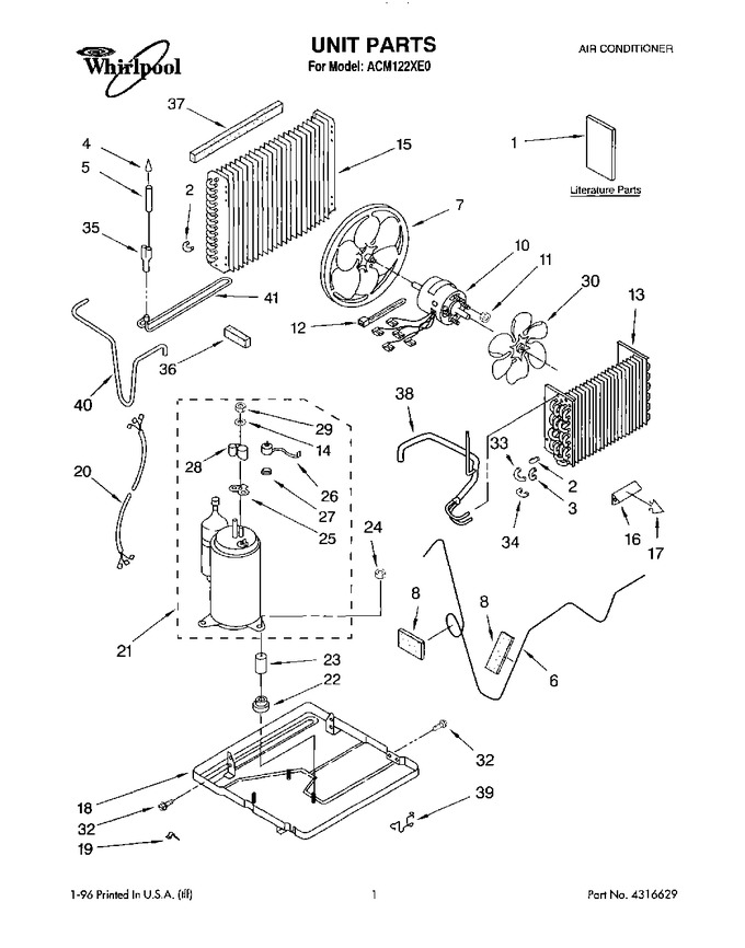 Diagram for ACM122XE0