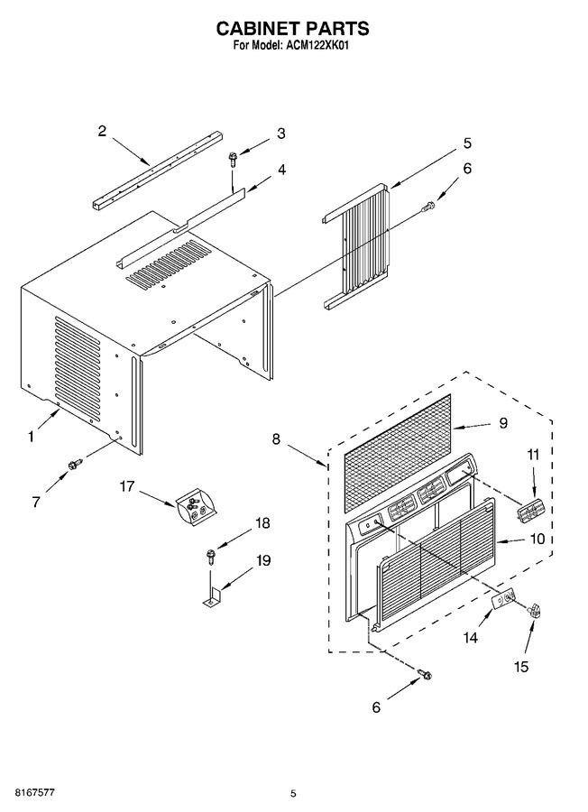 Diagram for ACM122XK01