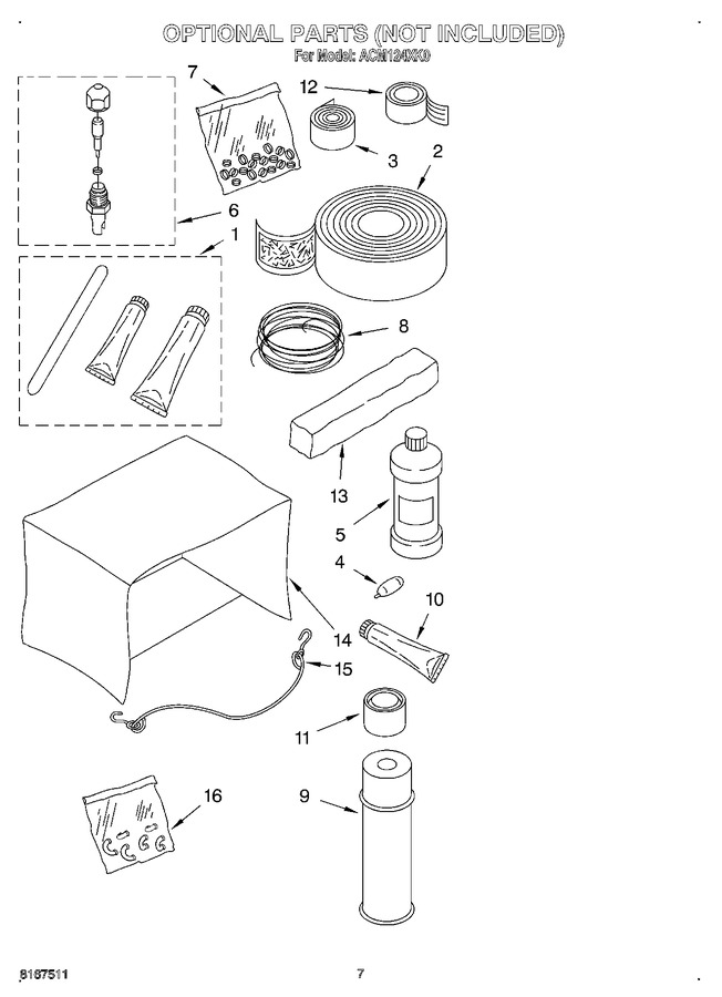 Diagram for ACM124XK0