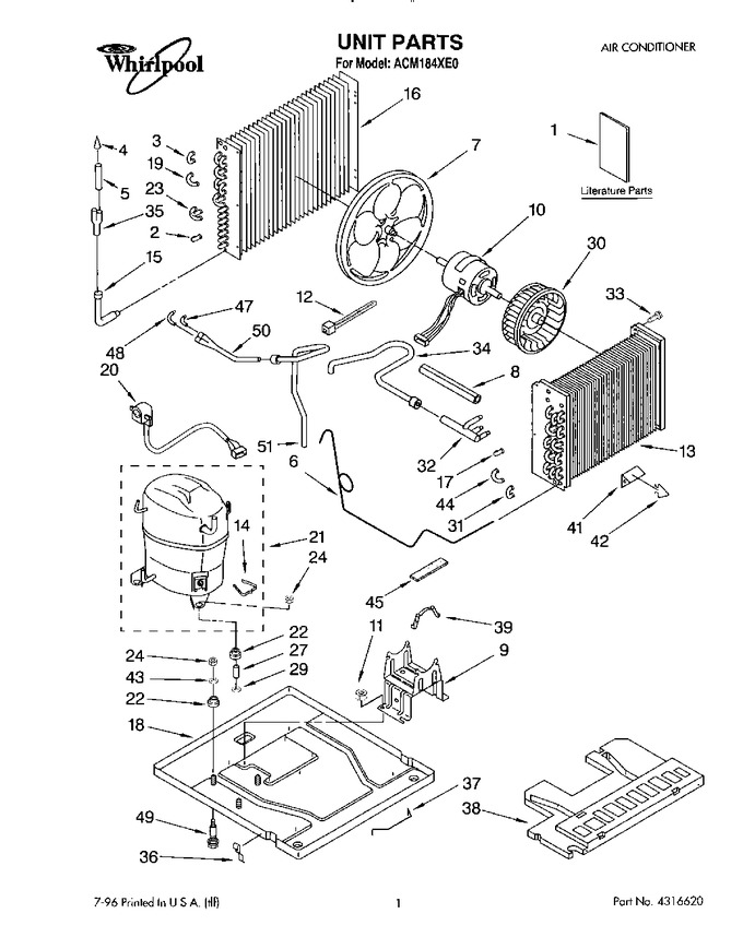 Diagram for ACM184XE0