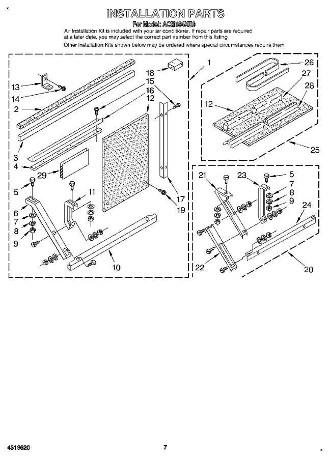 Diagram for ACM184XE0