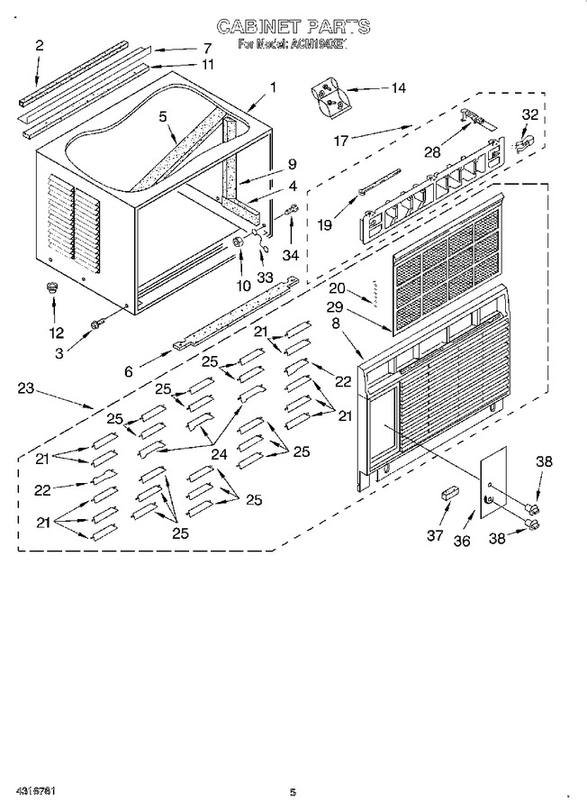 Diagram for ACM184XE1