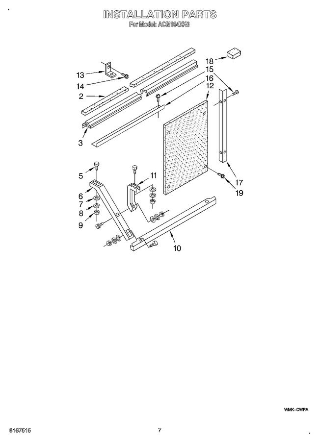 Diagram for ACM184XK0