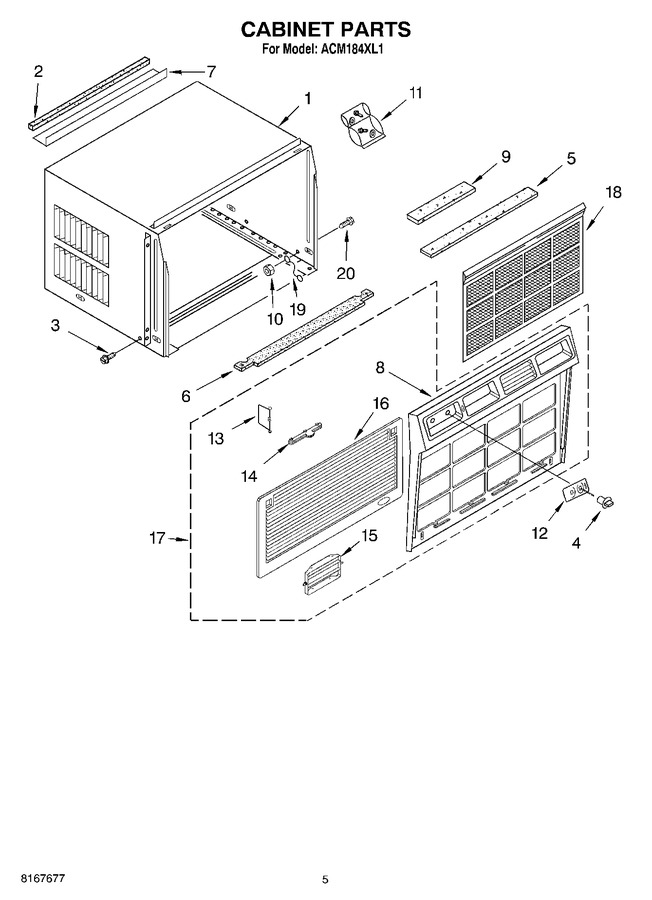 Diagram for ACM184XL1