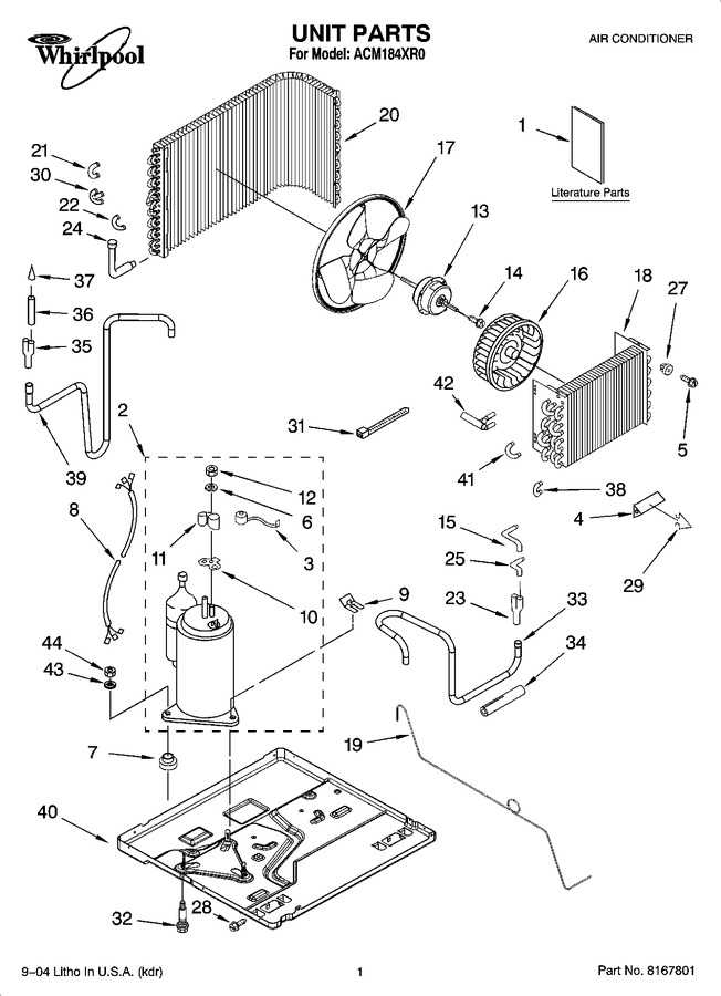 Diagram for ACM184XR0