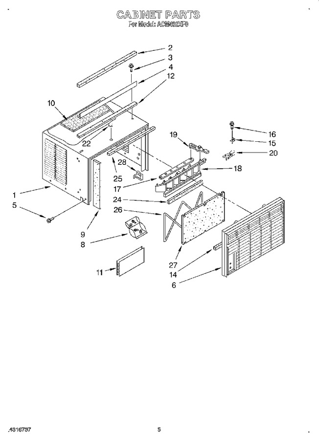 Diagram for ACM492XF0