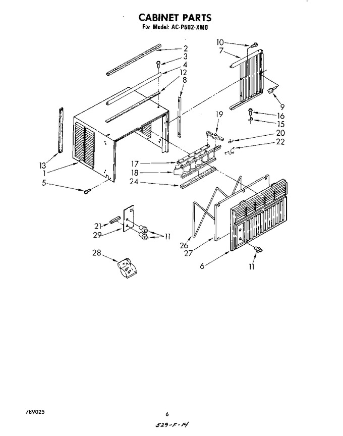 Diagram for ACP502XM0
