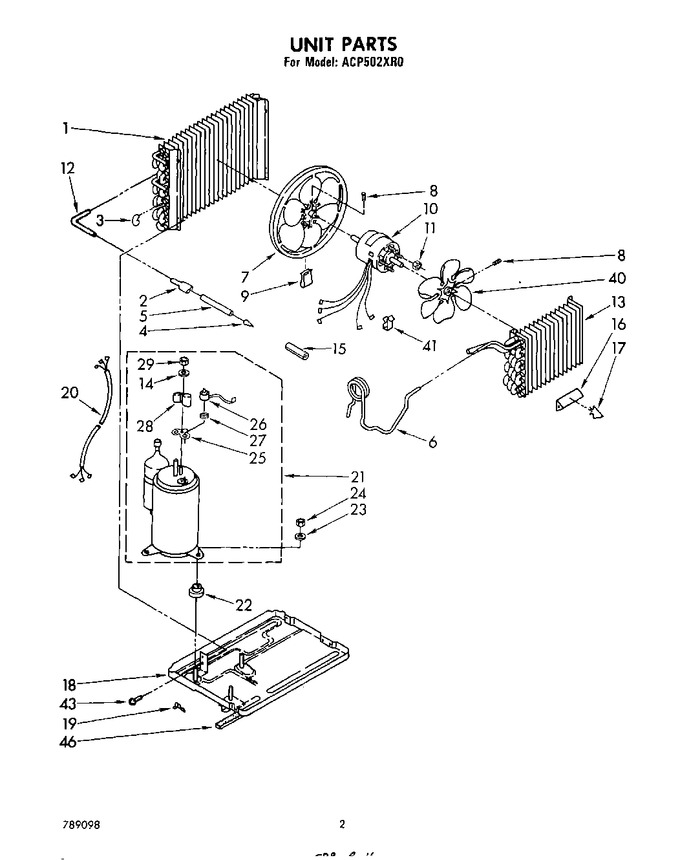 Diagram for ACP502XR0