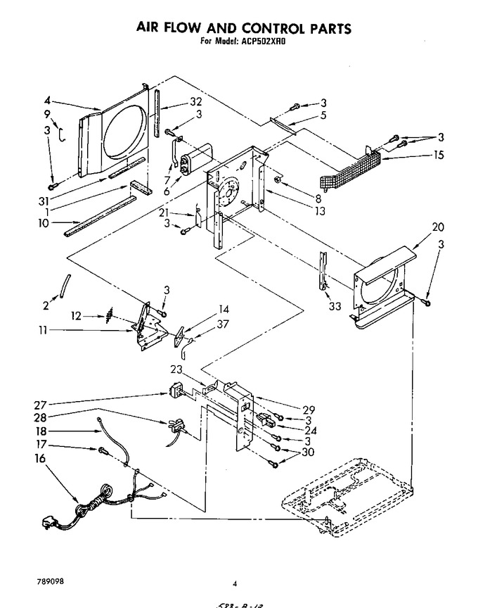 Diagram for ACP502XR0