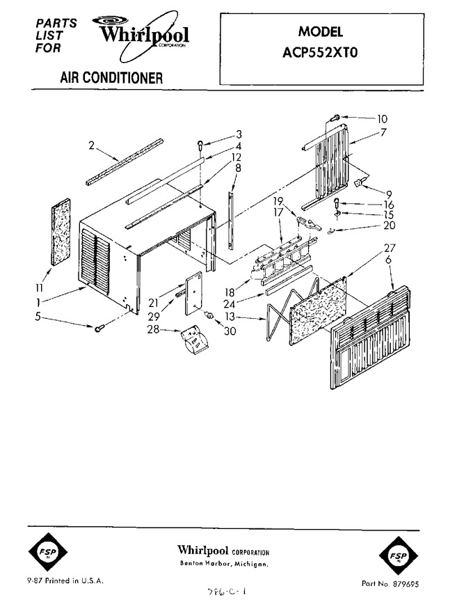 Diagram for ACP552XT0