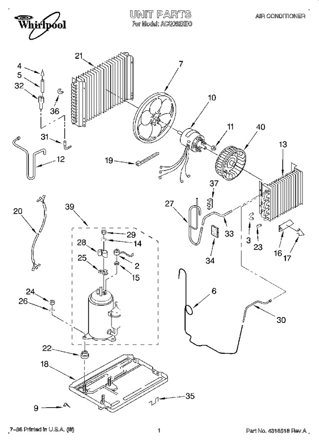 Diagram for ACQ052XD0