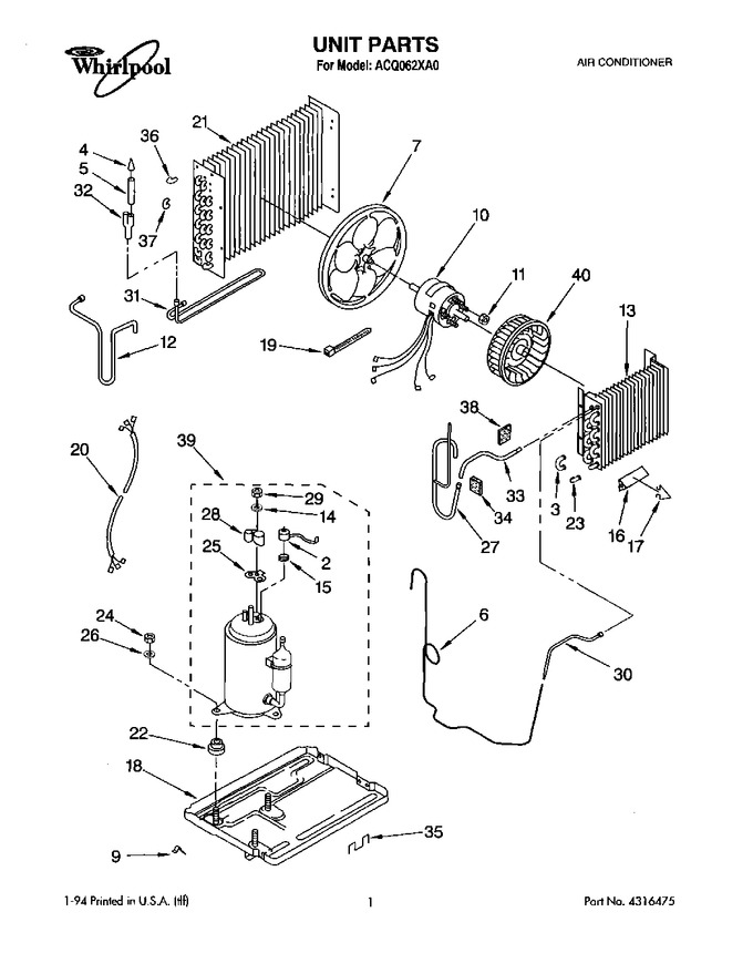 Diagram for ACQ062XA0