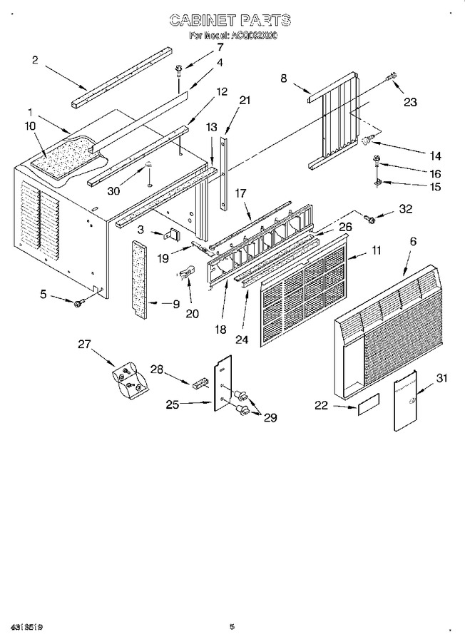 Diagram for ACQ062XD0