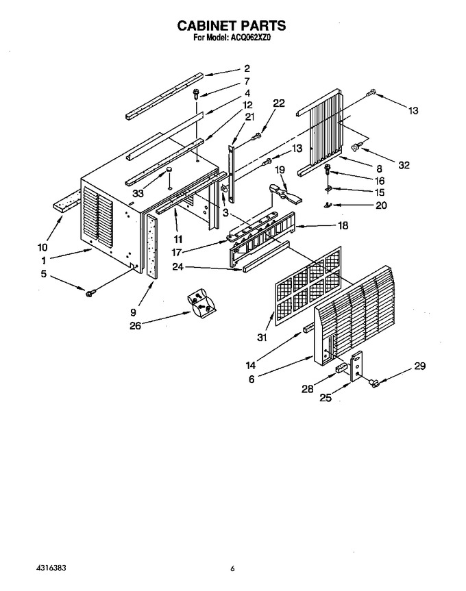 Diagram for ACQ062XZ0
