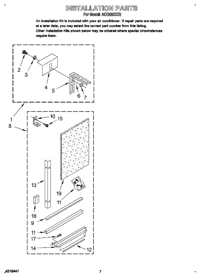 Diagram for ACQ082XZ0
