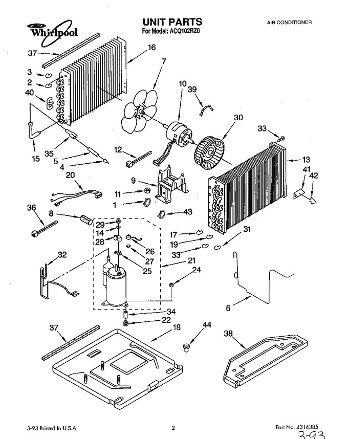 Diagram for ACQ102RZ0