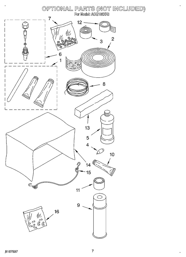 Diagram for ACQ102XK0