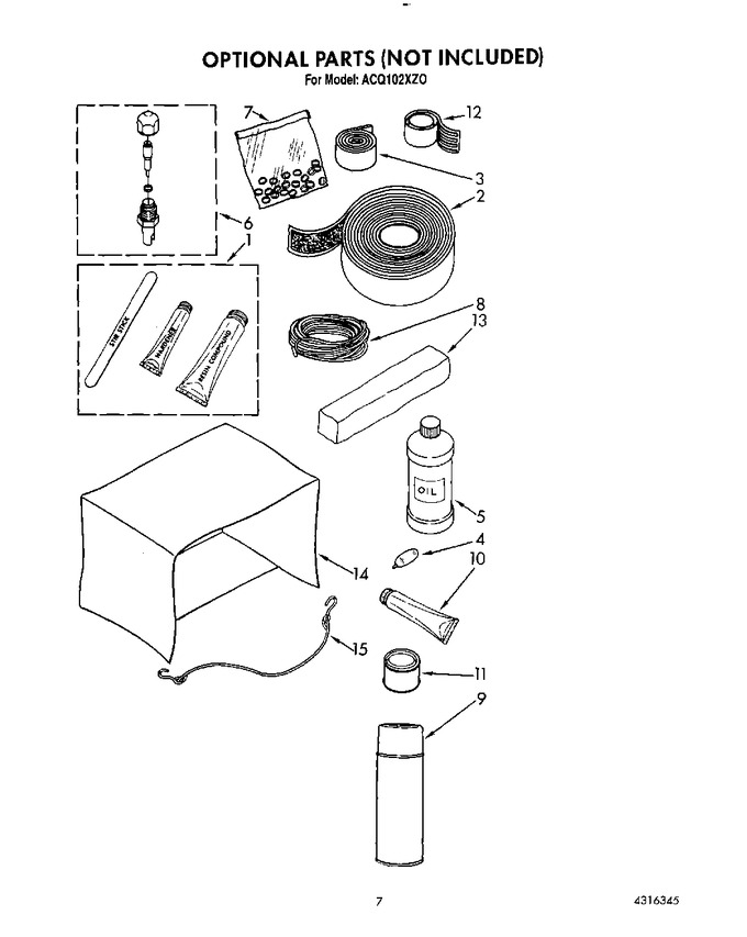 Diagram for ACQ102XZ0