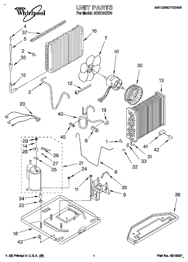 Diagram for ACQ122XD0