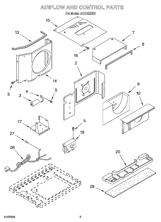 Diagram for ACQ122XK0