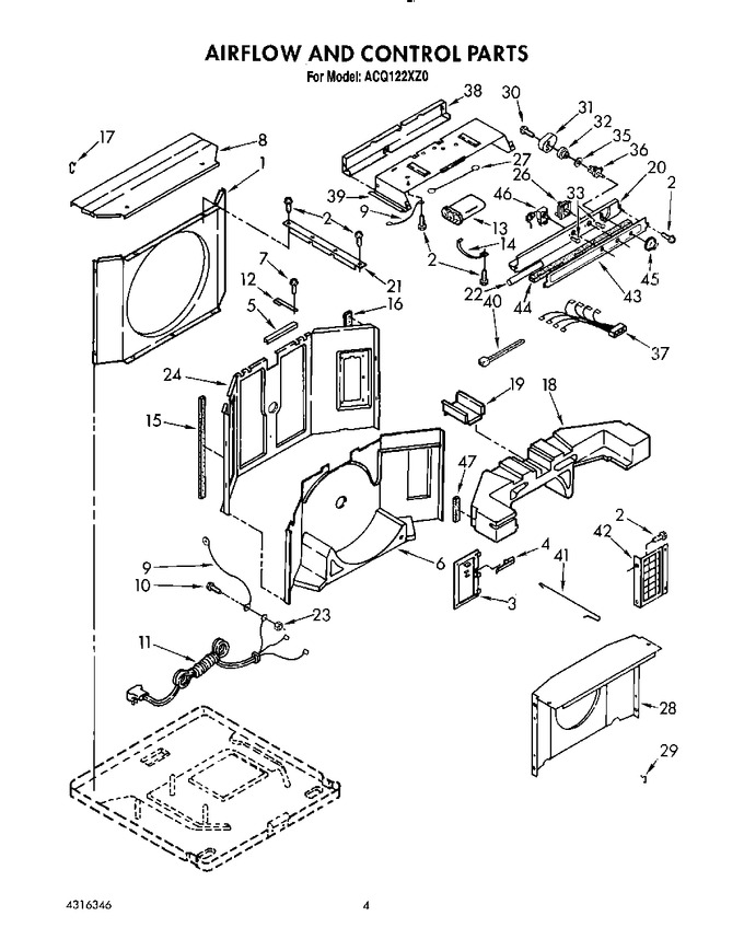 Diagram for ACQ122XZ0